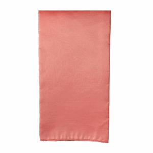 Coral (Rose/Gold) Taffeta Napkin