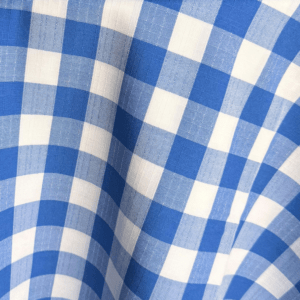 Buffalo Check Overlay: Blue/White