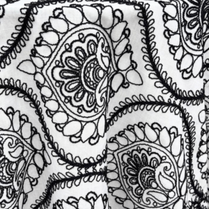 Chanel Tablecloth: Black