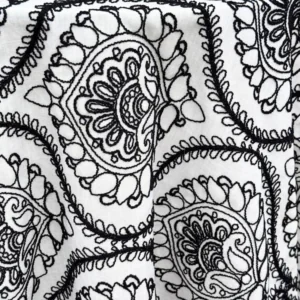 Chanel Tablecloth: Black