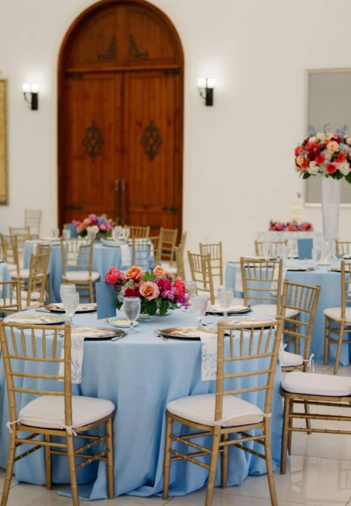 event rental mistakes Houston table and chair setup layout