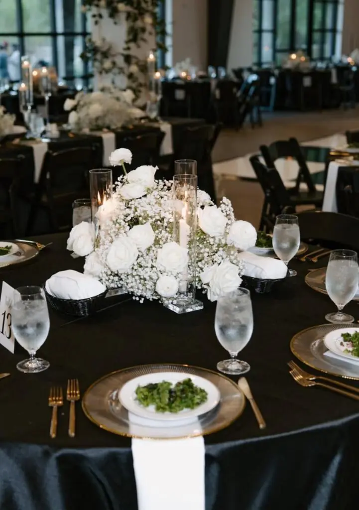 DIY vs event rentals table setup with elegant wedding decor and professional layout