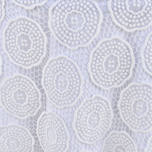 Dina Lace Overlay: White