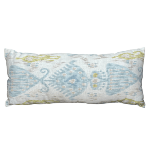 Turquoise Waterlily Pillow