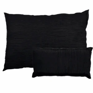 Black Fortuny Pillow