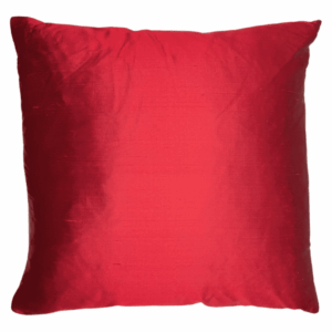 Burgundy Shantung Pillow