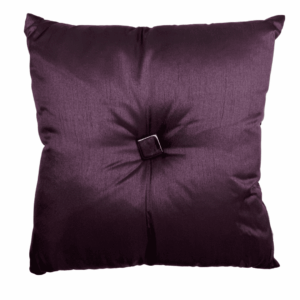 Eggplant Caprice Tufted Pillow