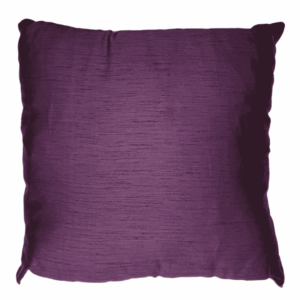 Eggplant Dupioni Pillow