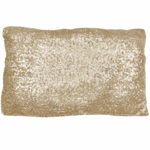 Light Gold Sequin Glitz Pillow