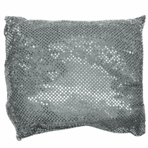 Silver Microdot Pillow