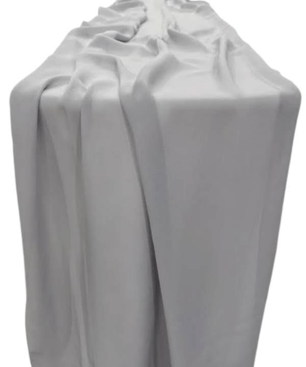 Silver Chiffon Runner