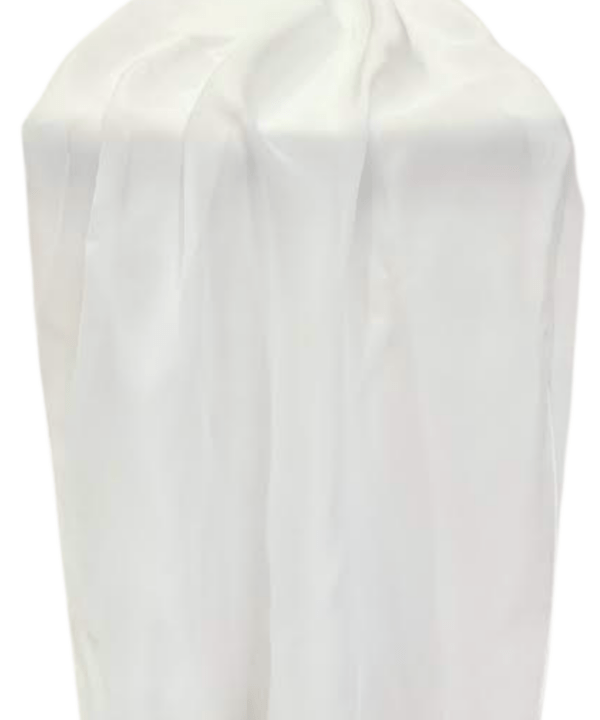 White Chiffon Runner