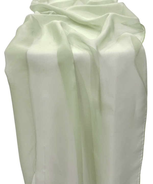 Sage Chiffon Runner