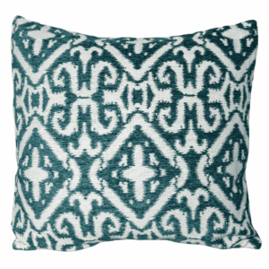 Teal Mosaic Pillow