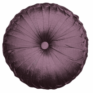 Victorian Lilac Braided Tufted Pillow