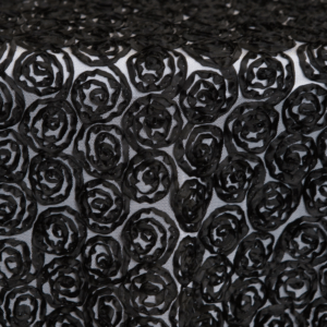 Bed Of Roses Overlay: Black