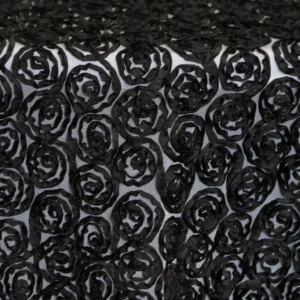 Bed Of Roses Overlay: Black