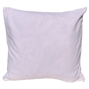 Blush Seersucker Pillow