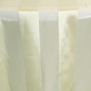 Stripe Chiffon Overlay: Celadon