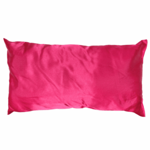 Fuchsia Satin Pillow