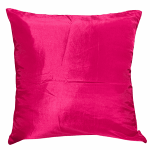 Fuchsia Taffeta Pillow
