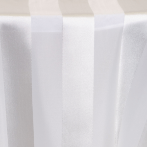 Eternity Stripe Chiffon: Ivory