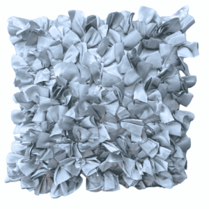 Light Blue Tied Bliss Pillow