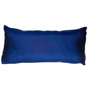 Navy Dupioni Pillow