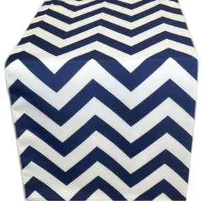 Navy / White Chevron Runner