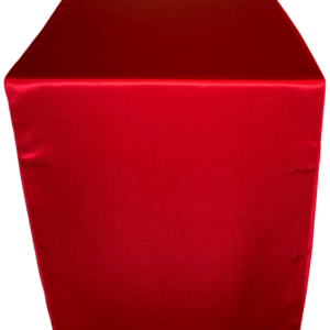 Red Satin Runner