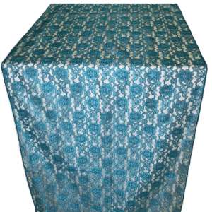 Teal Lace Runner