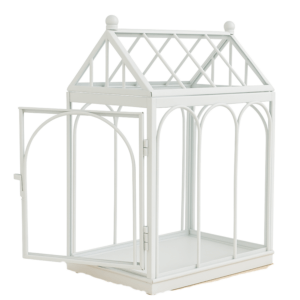 White Lantern Birdcage