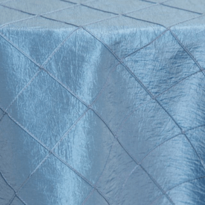 Pintuck Tablecloth: Blueberry