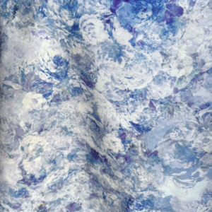 Floral Tablecloth: Blue / Purple