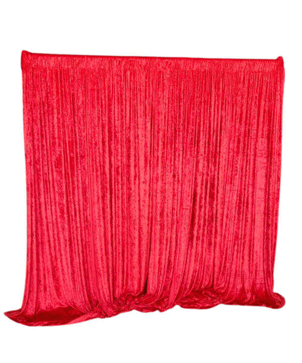 Red Penne Drape