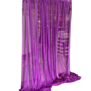 Purple Microdot Drape