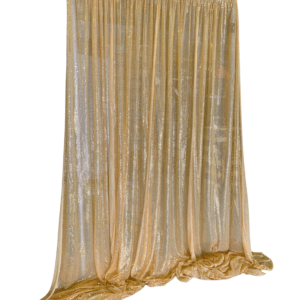Gold Microdot Drape