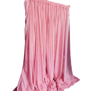 Rose Chiffon Drape