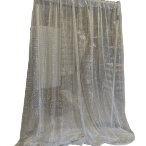 Silver Sequin Drape