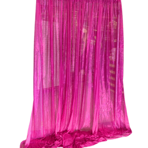 Fuchsia Microdot Drape