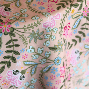 Dancing Blooms Tablecloth: Blush