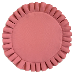 Mauve Poplin Pleated Placemat