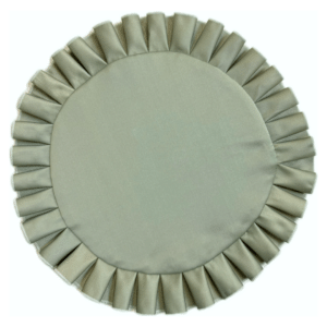 Eucalyptus Matte Satin Pleated Placemat