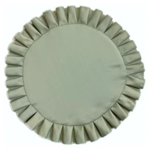 Eucalyptus Matte Satin Pleated Placemat