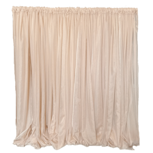 Champagne Chiffon Drape